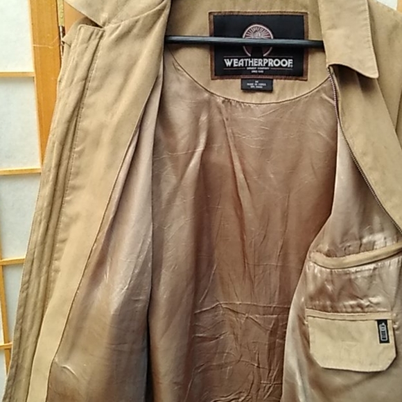 Weatherproof Micro-Suede Bomber Style Jacket - Picture 8 of 9